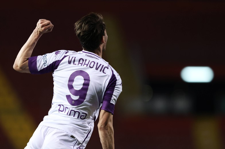 Vlahovic Liverpool Man United transfer eyed from Fiorentina