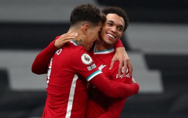 Liverpool Roberto Firmino Trent Alexander-Arnold