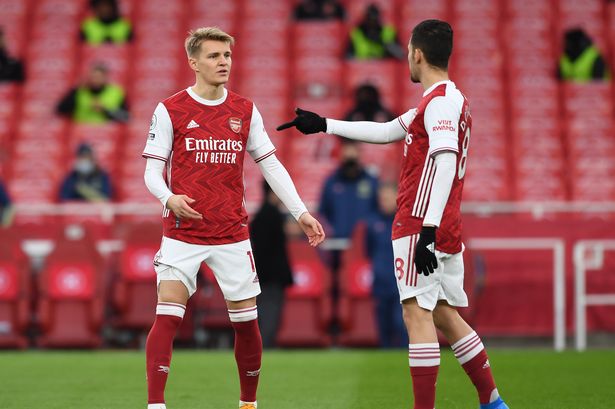 Odegaard and Ceballos Arsenal