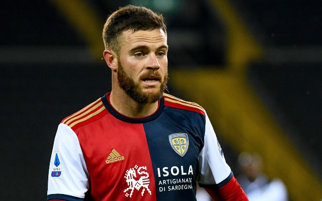 Nahitan Nandez of Cagliari looks on during the Serie A match