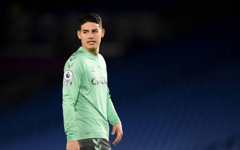 Everton In Talks With James Rodriguez Over Extension