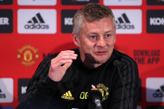 Solskjaer happy in Manchester United press conference