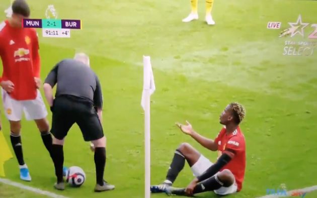 Video - Greenwood nutmegs referee after argument with Man United teammate Pogba
