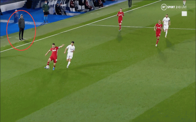 Video - Jurgen Klopp reaction to Kabak error vs Real Madrid