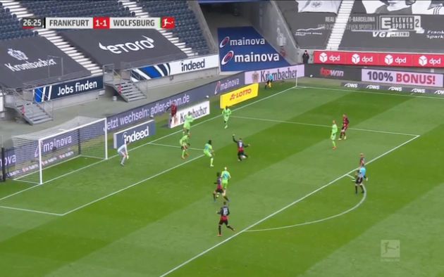 Video - Madrid loanee Luka Jovic scores for Frankfurt vs Wolfsburg