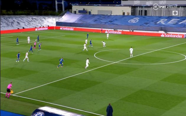 Video - Mount ruins Militao with skill before Werner missed chance for Chelsea vs Real Madrid