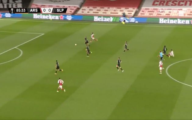 Video - Pepe scores late for Arsenal vs Slavia Prague in draw