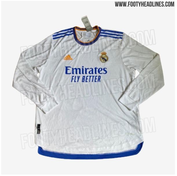 21/22 Real Madrid Final Version Home Soccer Jersey - Kitsociety