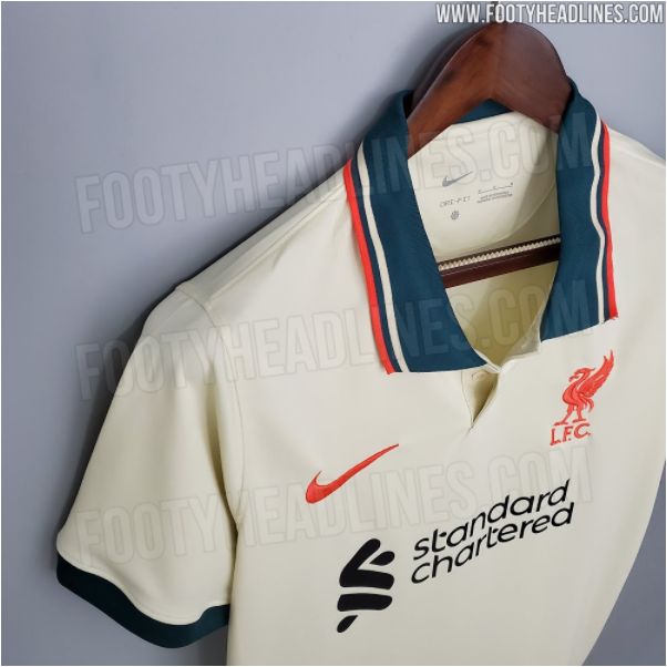 The NEW Liverpool FC away kit!  Inspired by the 90s 