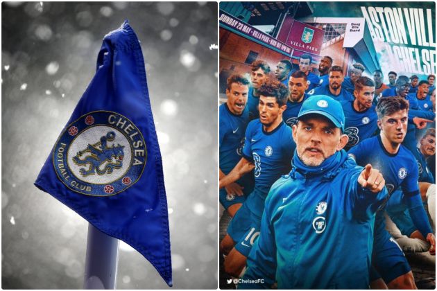 Chelsea fans react to pre-match graphic of black players at the back
