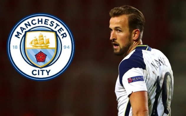 Manchester City make Harry Kane bid worth at least £100m to Tottenham, Harry Kane