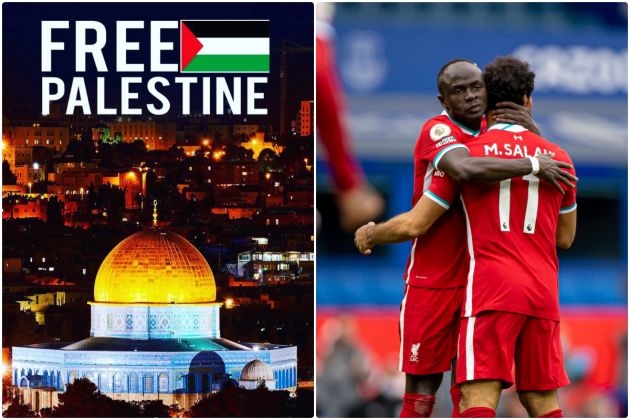 Sadio Mane calls for Free Palestine on Instagram