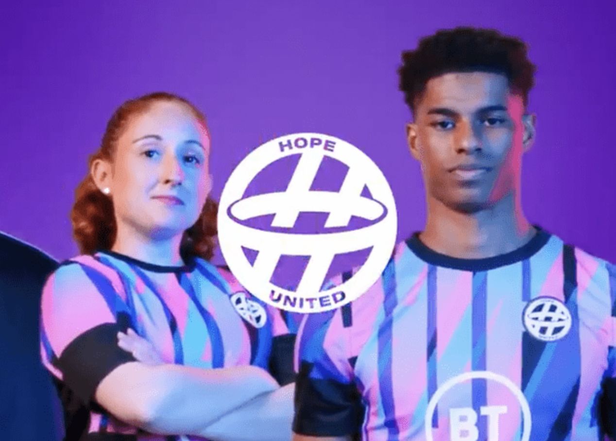 Video Rashford And Others Join Forces To Form Hope United