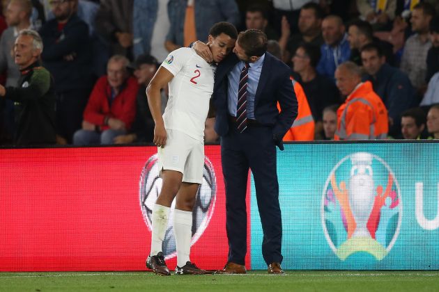 Southgate and Alexander-Arnold for England