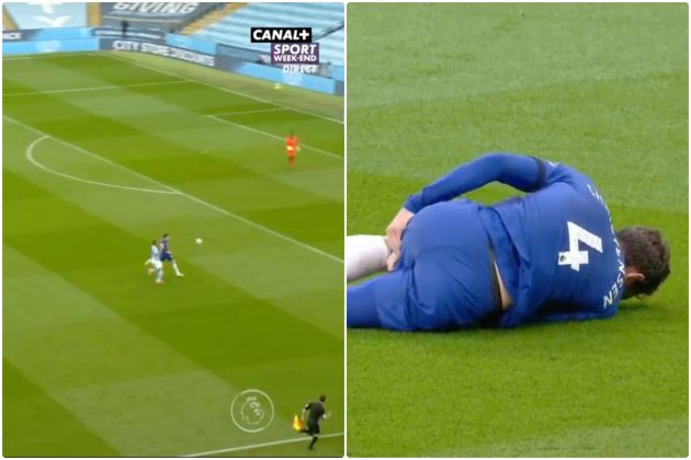 Video - Christensen shaky error sees Man City score opener vs Chelsea and injures star