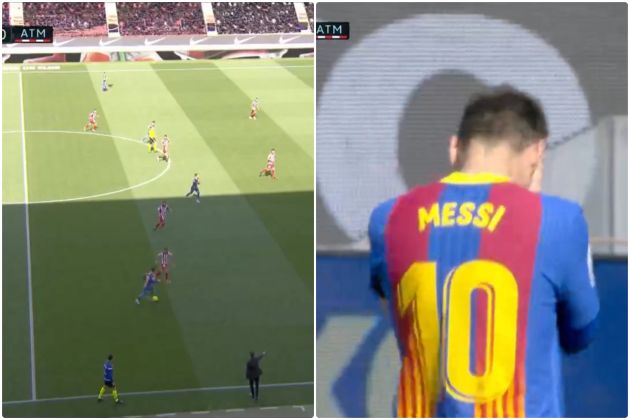 Video - Messi amazing run and close chance for Barcelona in draw to Atletico Madrid