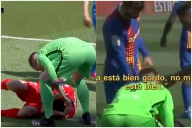 Video - Pique calls diving ex-teammate Suarez 'fatty' as Barcelona draw to Atletico