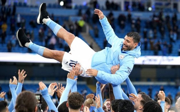 aguero man city farewell