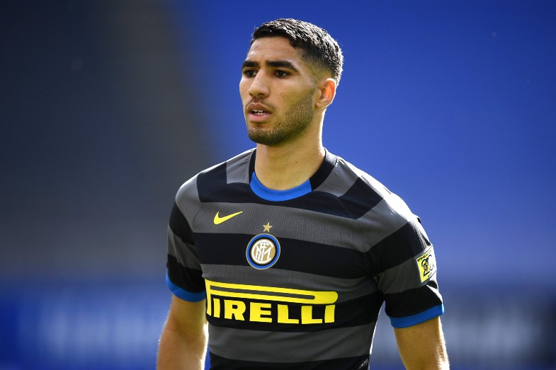 Achraf Hakimi Inter away kit