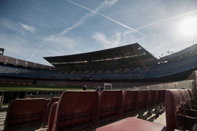 Camp Nou stadium of Barcelona