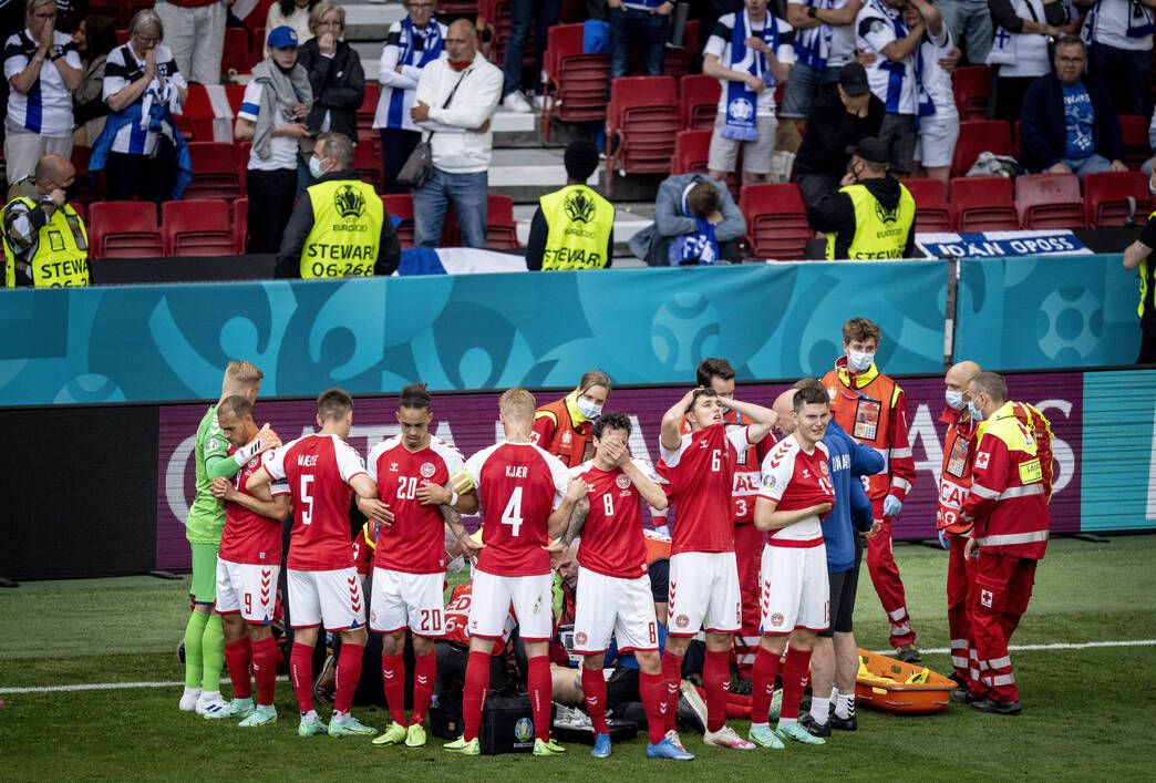 Another Danish Football Star Collapses On The Pitch Three Months After ...