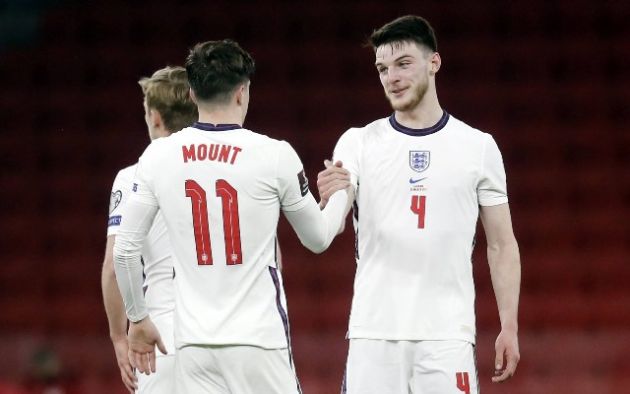 England Mason Mount Declan Rice