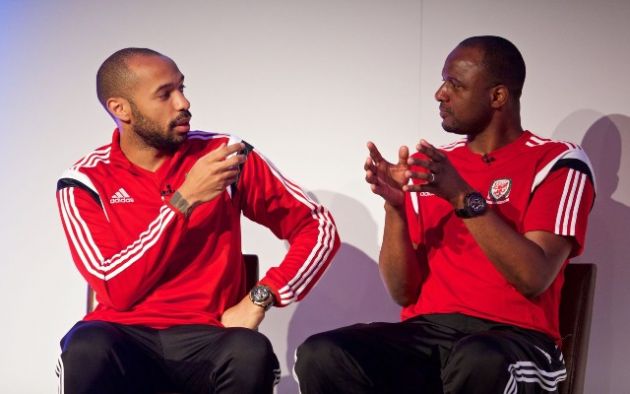 Henry and Vieira talking