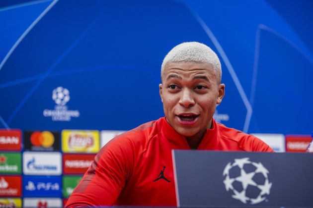 Kylian Mbappe press conference for PSG