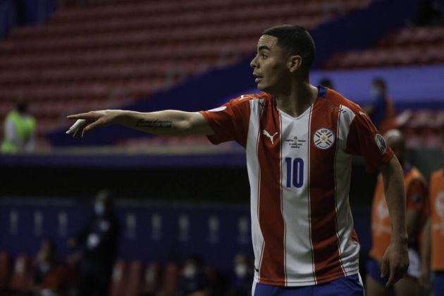 Miguel Almiron for Paraguay