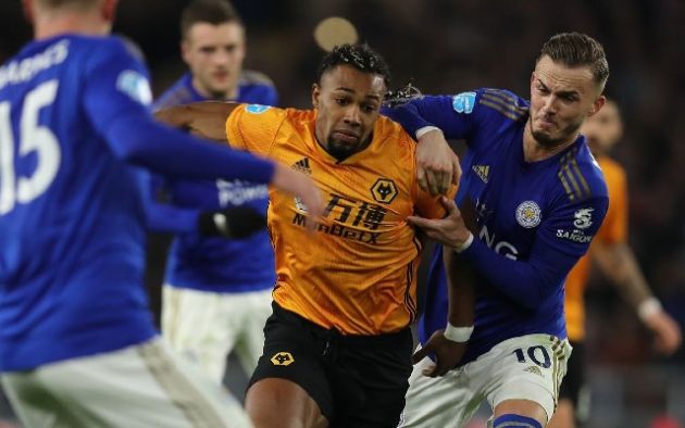 Wolves Leicester City Adama Traore James Maddison