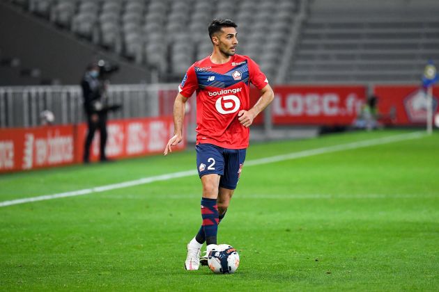 Zeki Celik in action for Lille