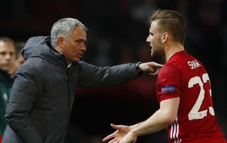 utd mourinho shaw