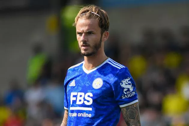 James Maddison of Leicester City has been eyed by Arsenal