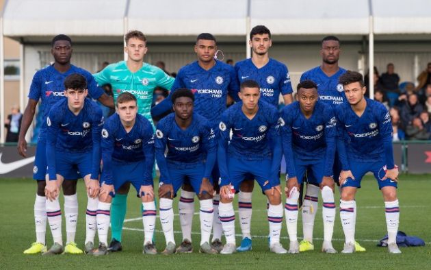 Chelsea youth line up