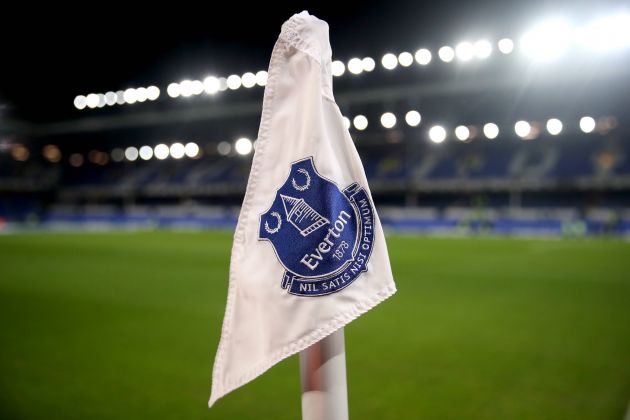 Everton corner flag