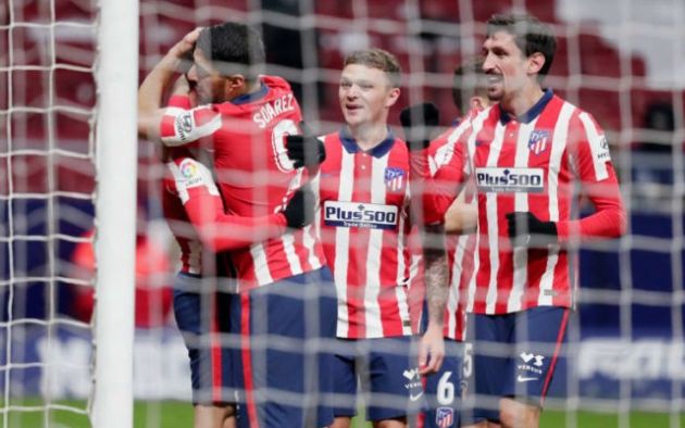 Luis Suarez Kieran Trippier Atletico Madrid
