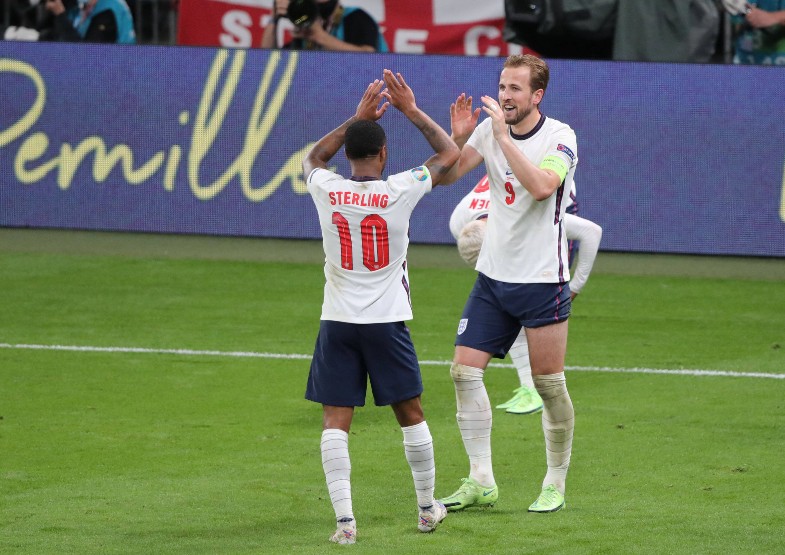 Raheem Sterling and Harry Kane