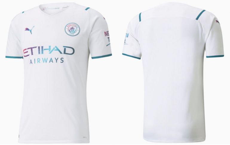 (Photo) Man City launch stunning 2021-22 away kit