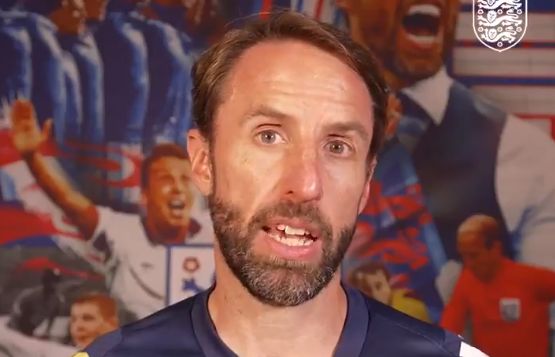 gareth southgate message to fans