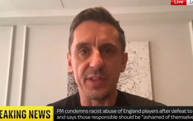 gary neville video on racism