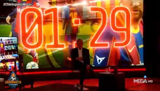messi chiringuito video