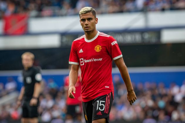 Andreas Pereira for Man United in friendly vs QPR