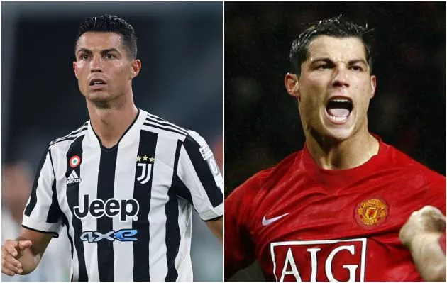 Cristiano Ronaldo Juventus and Man Utd