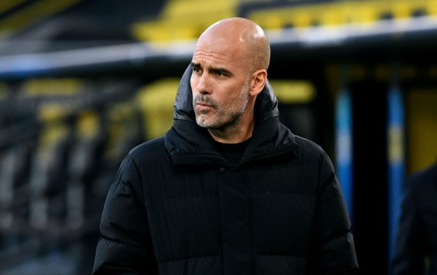Pep Guardiola frustrated for Man City on the sidelines