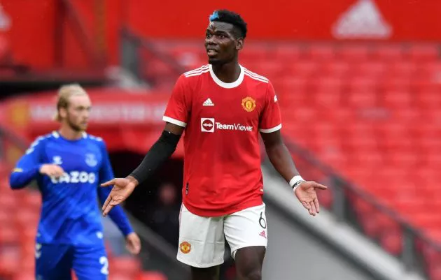 Paul Pogba Man Utd vs Everton