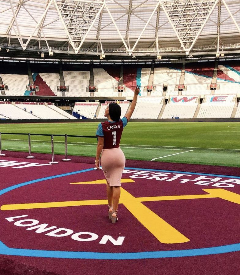 784px x 900px - West Ham invited Playboy model to watch Hammers