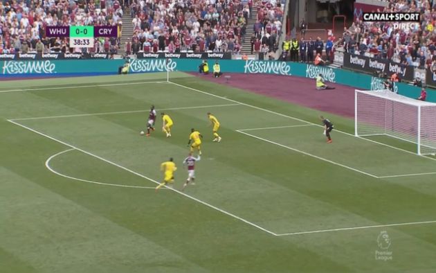Video - Antonio assists Fornals, West Ham take lead vs Palace