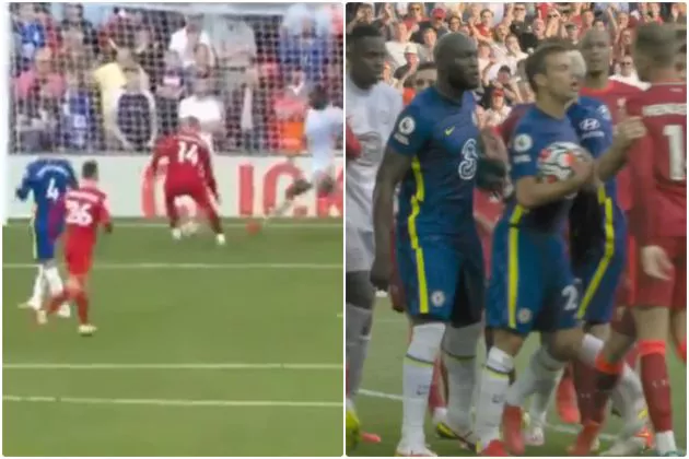 Video - Henderson and Mendy clash after Salah goal sparks melee during Liverpool vs Chelsea
