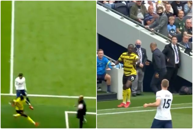 Video - Sissoko blasts ball at Nuno on Watford debut vs Spurs