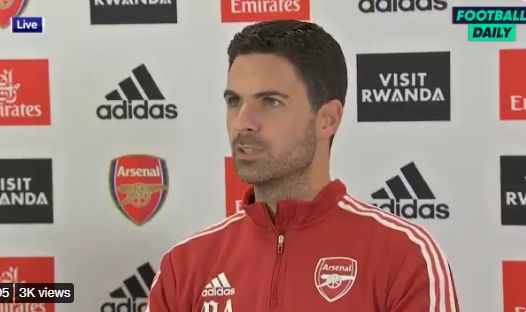 arteta presser 2021-22